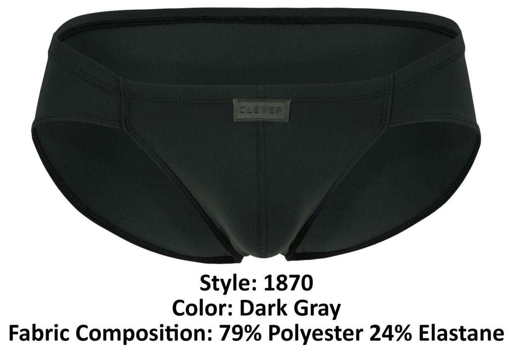 Clever 1870 Audaz Bikini Farbe Dunkelgrau