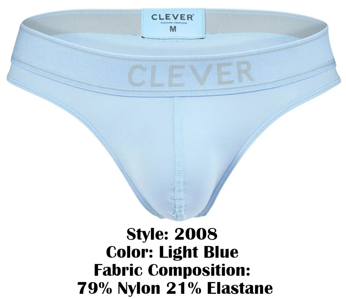 Clever Moda Herrenunterwäsche 2008 Raw Tangas Farbe Hellblau