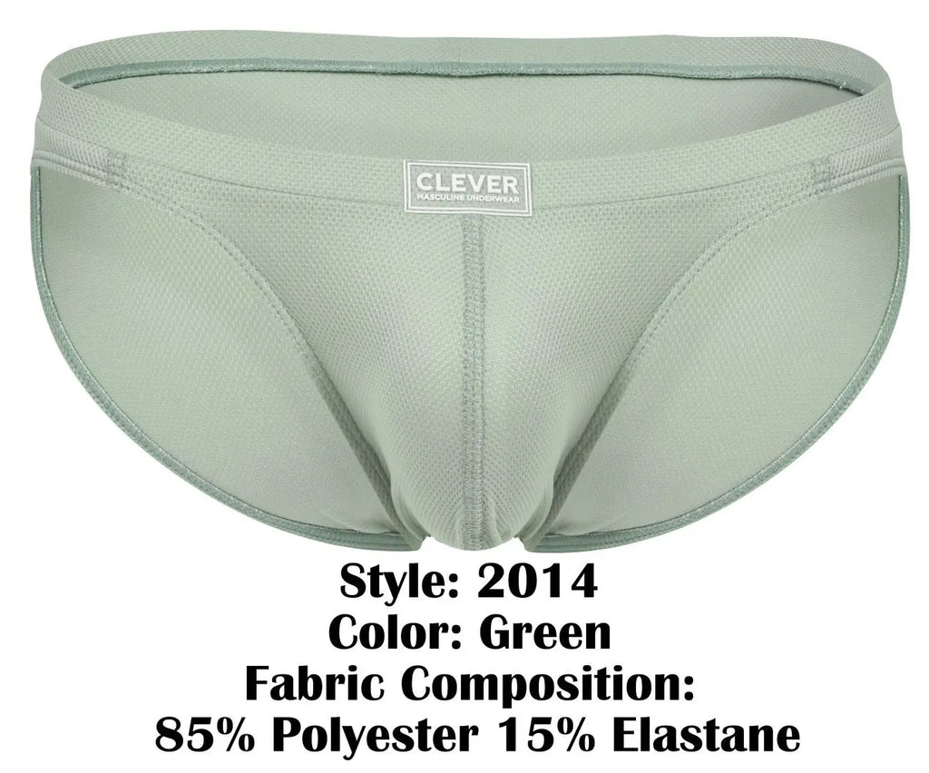 Calzoncillos para hombre Clever Moda 2014 Reto Briefs Color Verde