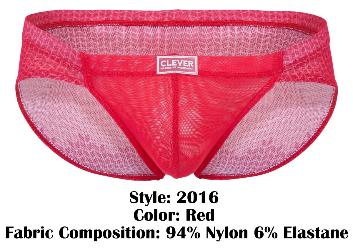 Clever 2016 Mosaico Briefs Color Red