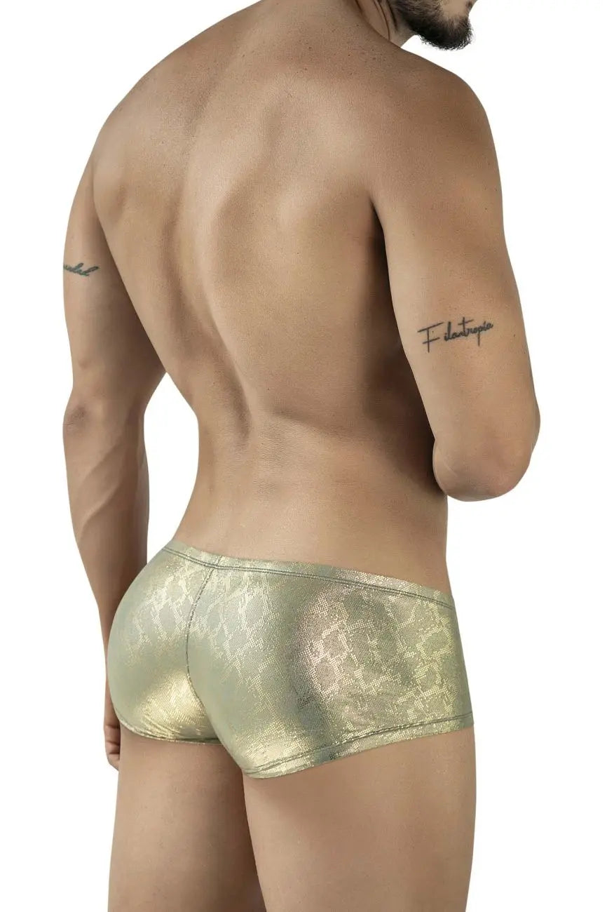 Ropa Interior Masculina Clever Moda 2061 Bóxer Corto Diamond Color Oro