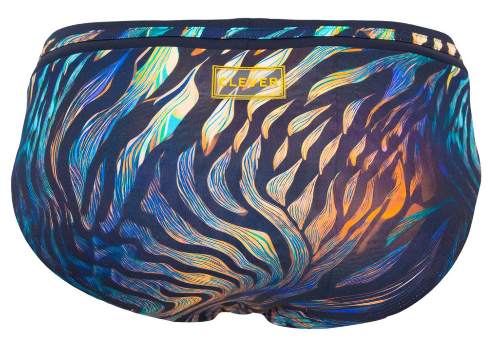 Bañador tipo slip Clever 2068 Tumaco, color negro