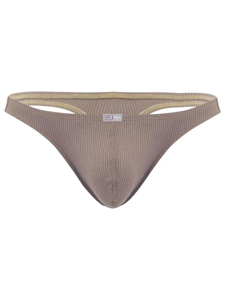 Clever Moda Men's Underwear 26021 Apolo Thongs Color Sand