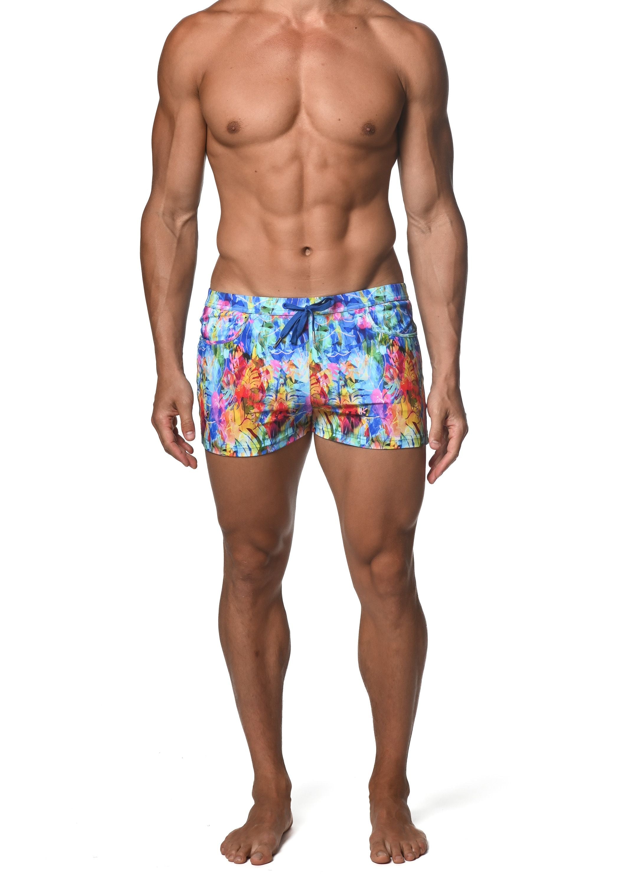 BADESHORTS „RAINBOW TROPICS COAST“