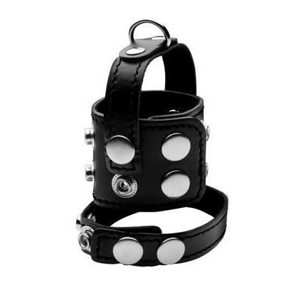 Cock Strap and Ball Stretcher - DealByEthan.gay loves Strict