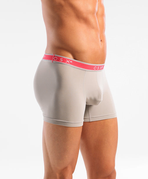 Cocksox Classic Boxer Brief Underwear Ghost Grey CSX12 Size S - DealByEthan.gay loves Cocksox