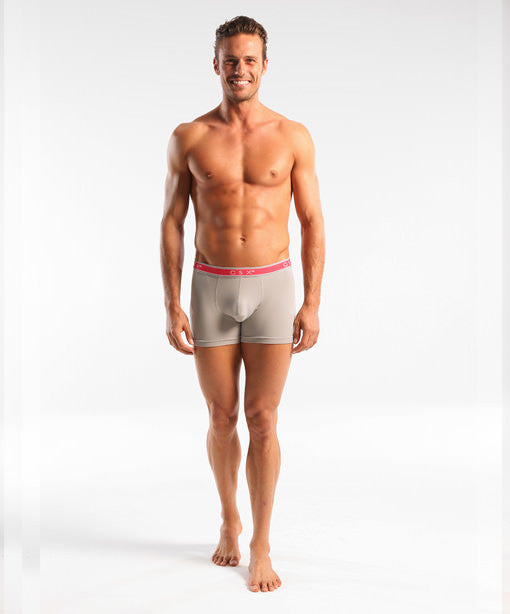 Cocksox Classic Boxer Brief Underwear Ghost Grey CSX12 Size S - DealByEthan.gay loves Cocksox