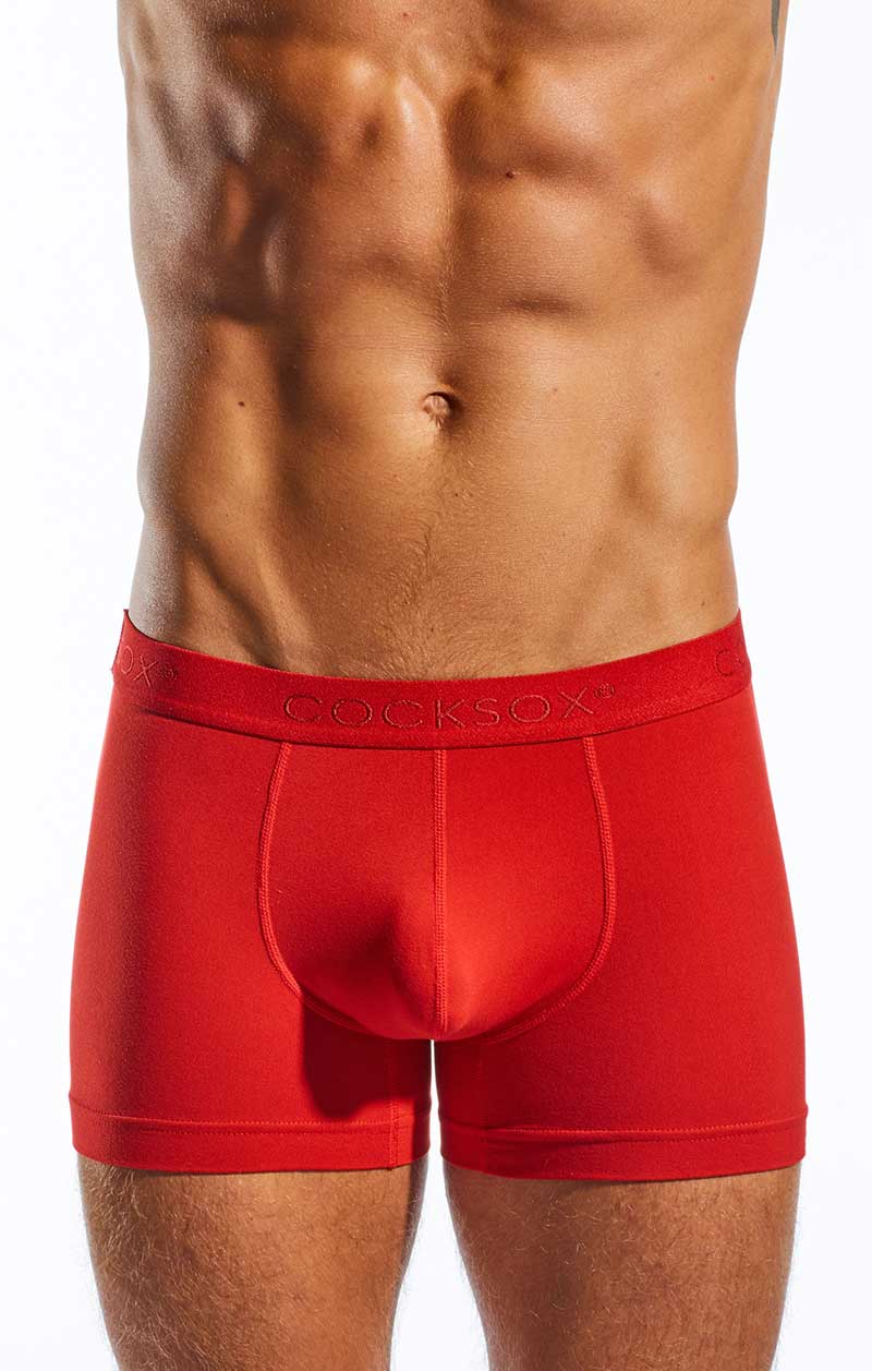 Cocksox Classic Boxer Brief Underwear Red CX12 Size L - DealByEthan.gay loves Cocksox
