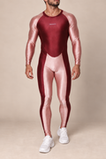 JJ Malibu Men's Contour Me Bodysuit - Pink Berry