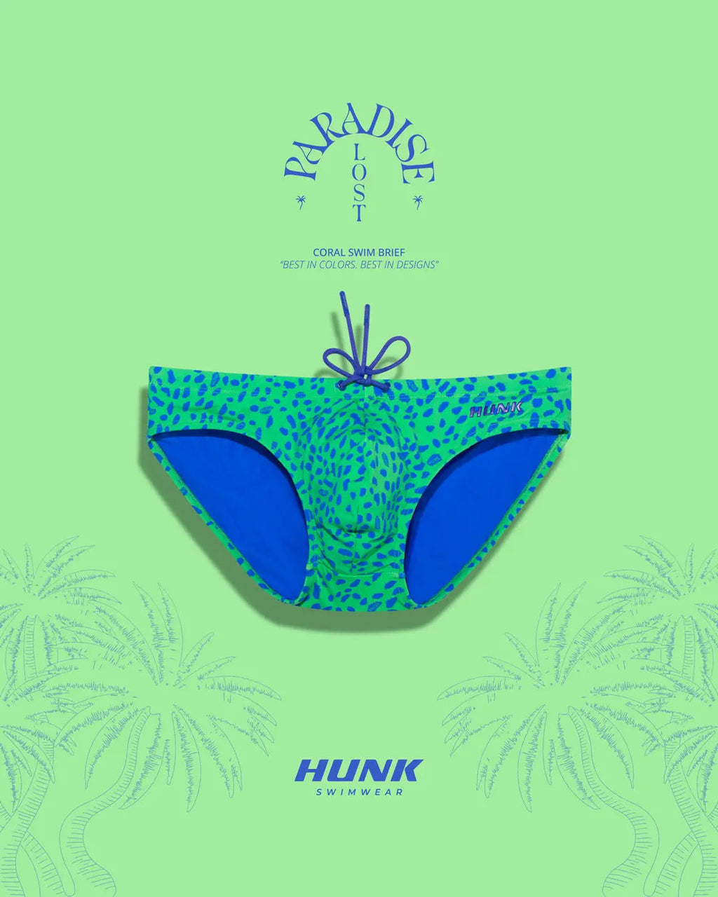 Coral Swim Brief - DealByEthan.gay loves HUNK Menswear