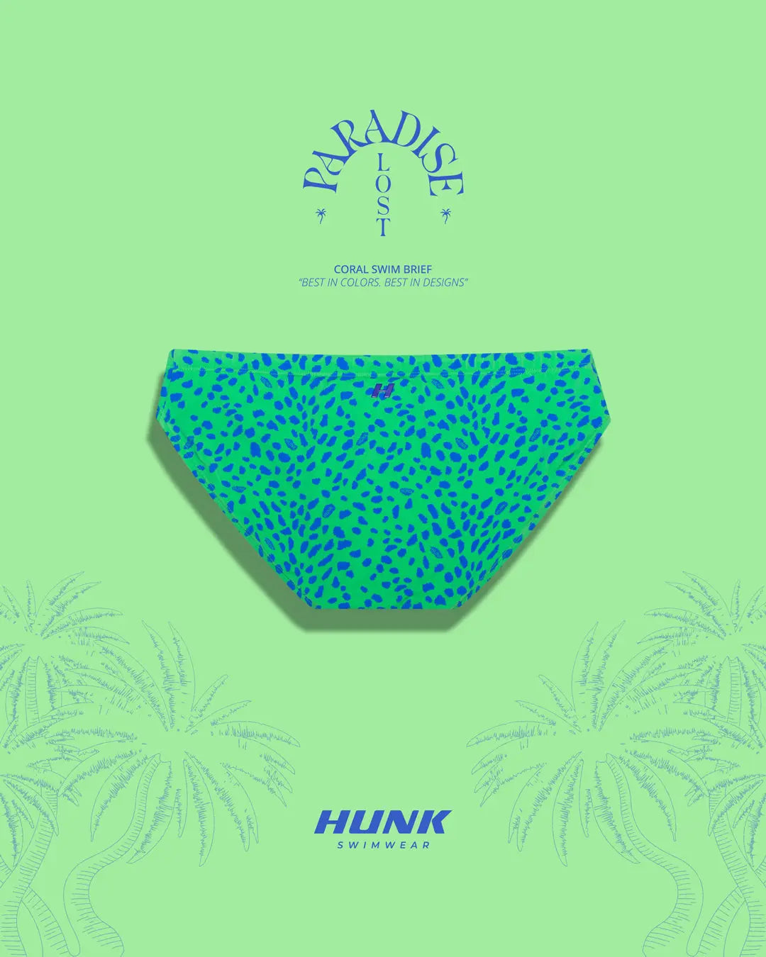Coral Swim Brief - DealByEthan.gay loves HUNK Menswear