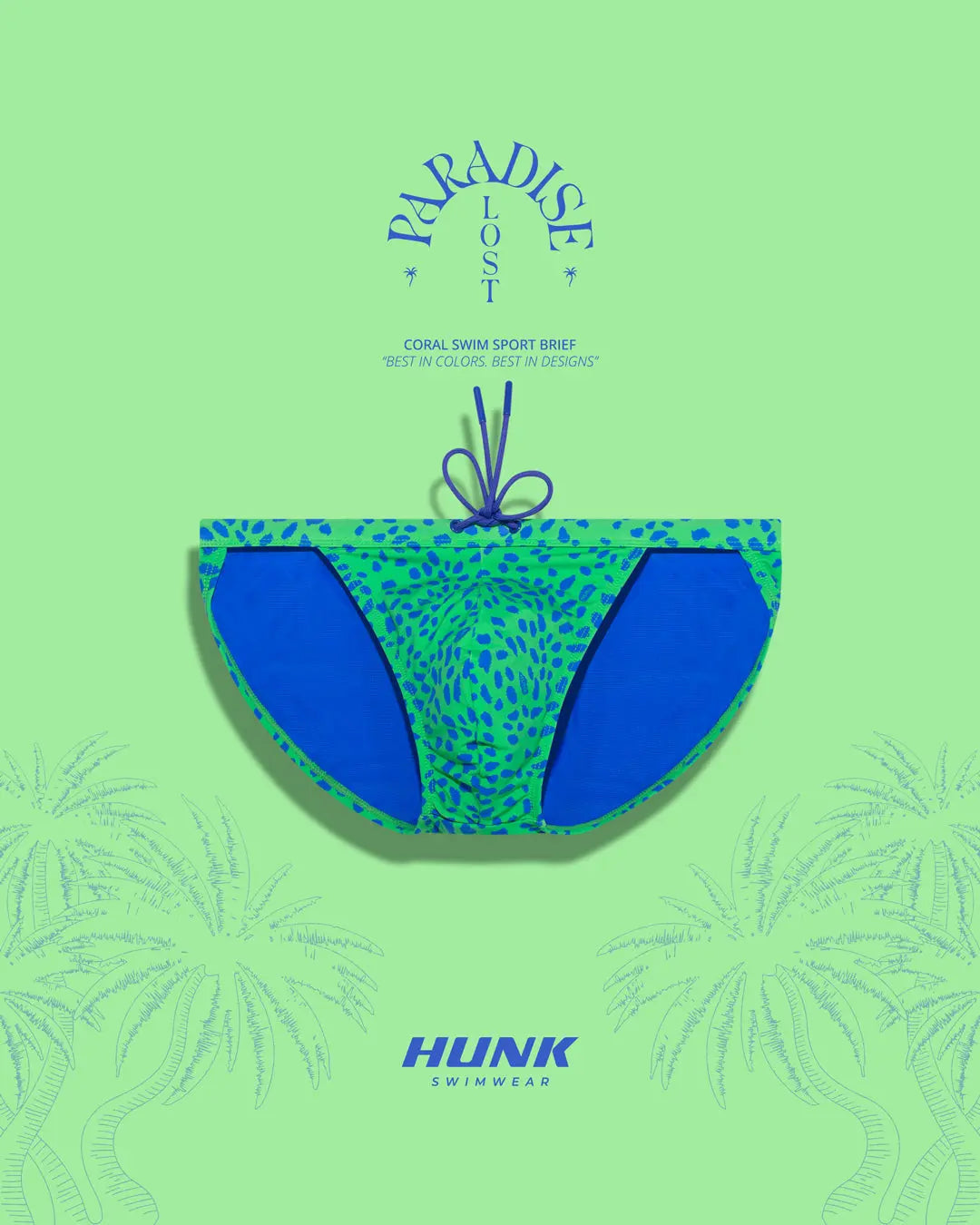 Coral Swim Sport Brief - DealByEthan.gay loves HUNK Menswear