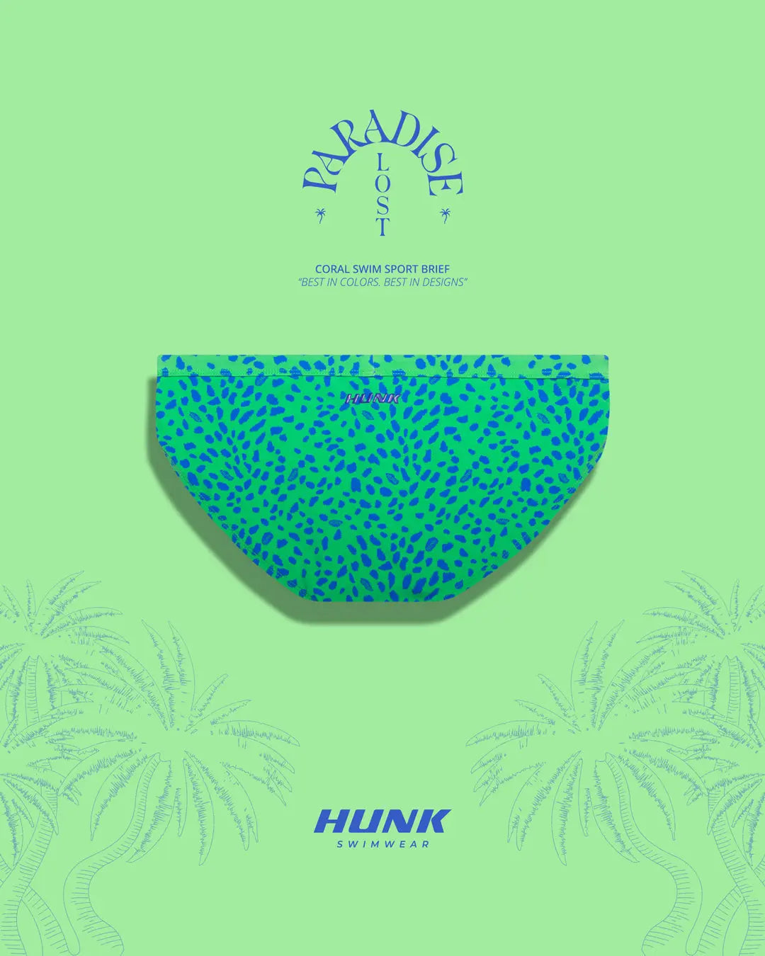 Coral Swim Sport Brief - DealByEthan.gay loves HUNK Menswear