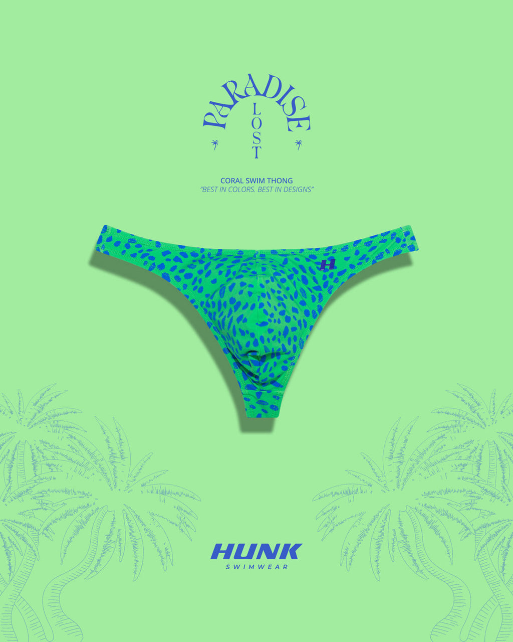 Coral Swim Thong