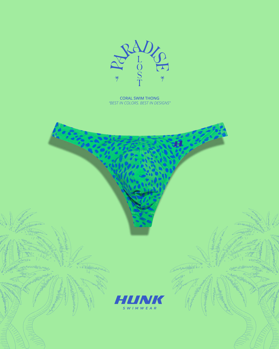 Coral Swim Thong
