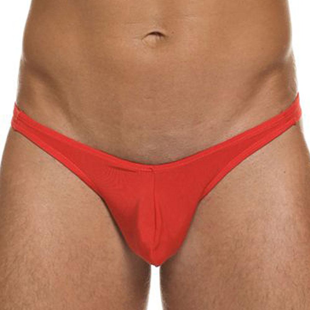 Red Cover Male CM201 bikini brief made of smooth stretchy fabric with a snug fit and minimalistic design