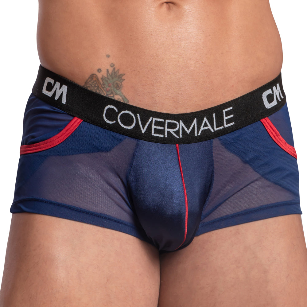 Cover Male CMG022 Center Piping Boxer - DealByEthan.gay loves Cover Male