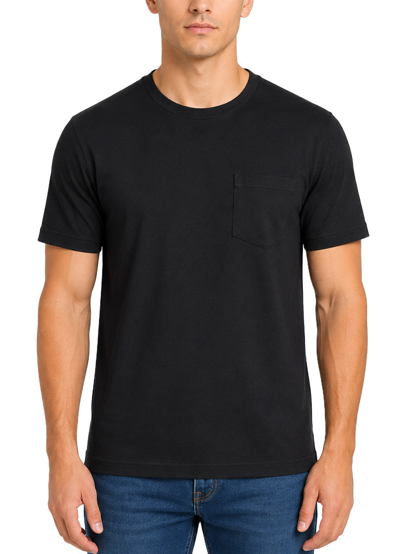 Players Big & Tall Man's Classic Fit Crew Neck Pocket T-Shirt