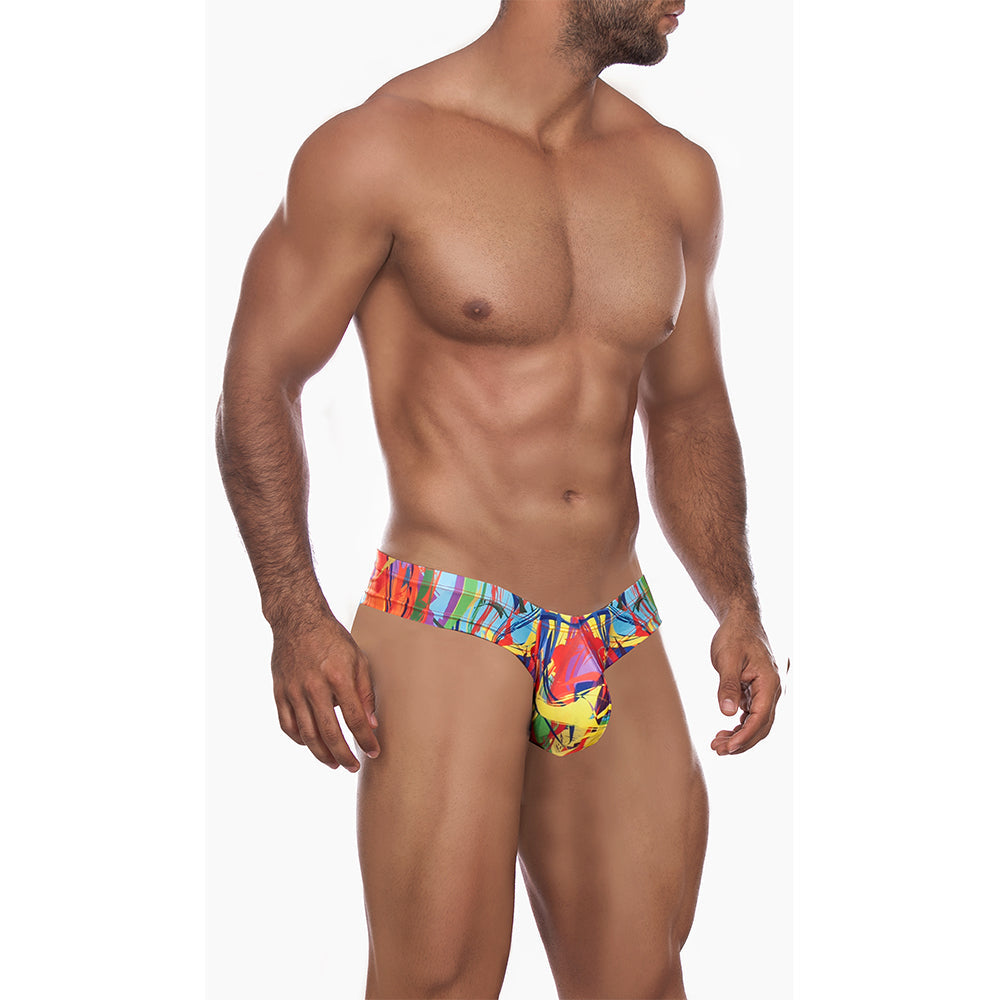 Daniel Alexander DA511 Leuchtend bunter Slip-Tanga