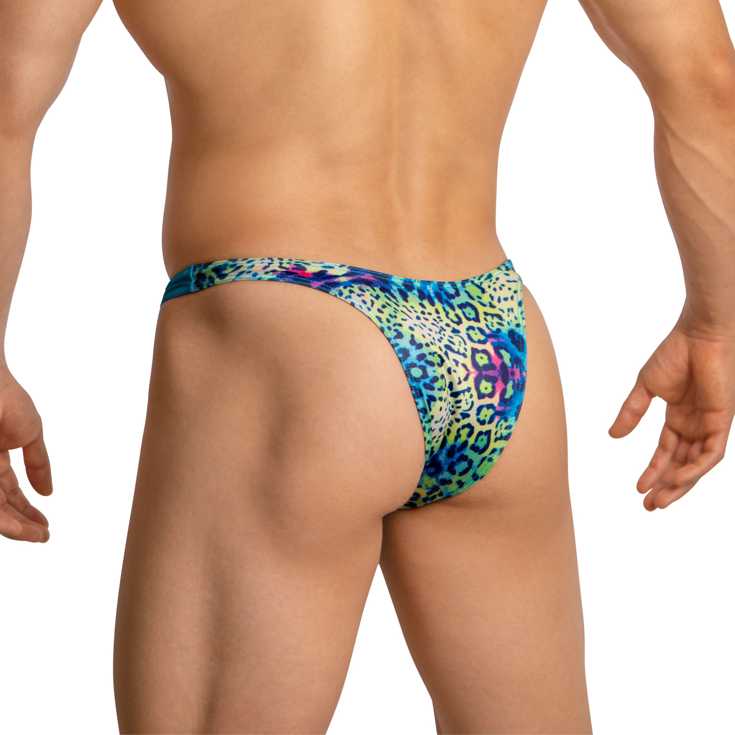 Bikinis Daniel Alexander para hombre con estampado de leopardo DAI100