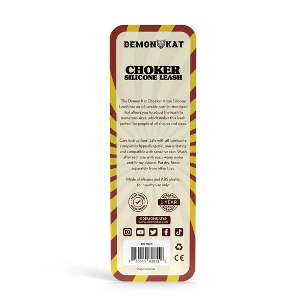 CHOKER SILOKON-LEINE