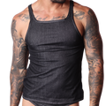 Denim Black Tank by Gigo Underwear