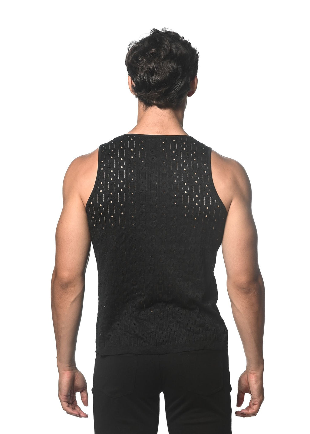 DOT DASH GOSSAMAR KNIT TANK - DealByEthan.gay loves ST33LE