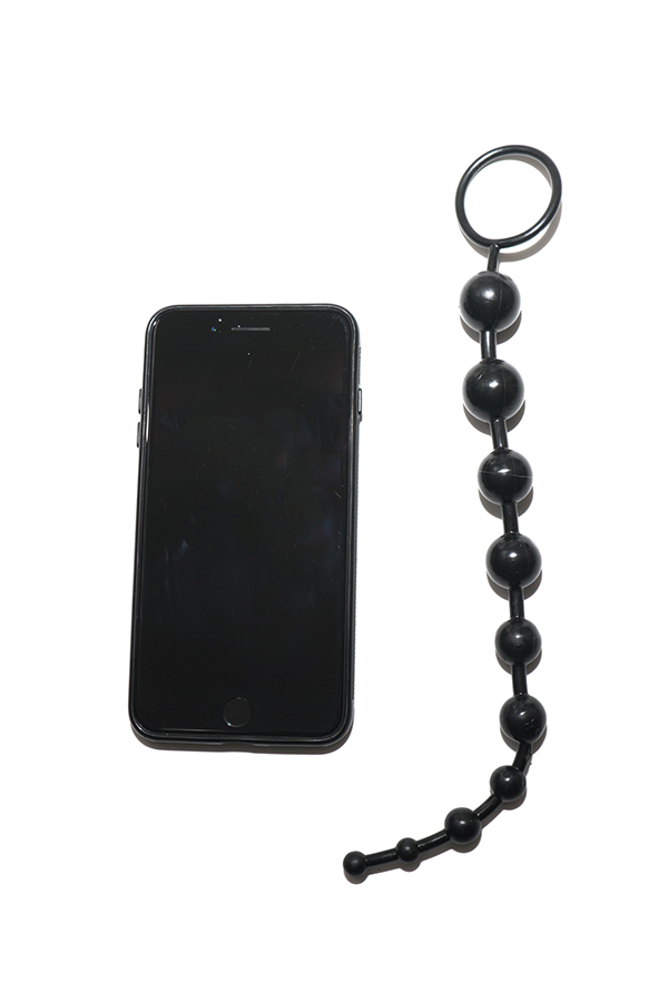 10'' Anal Beads - Black