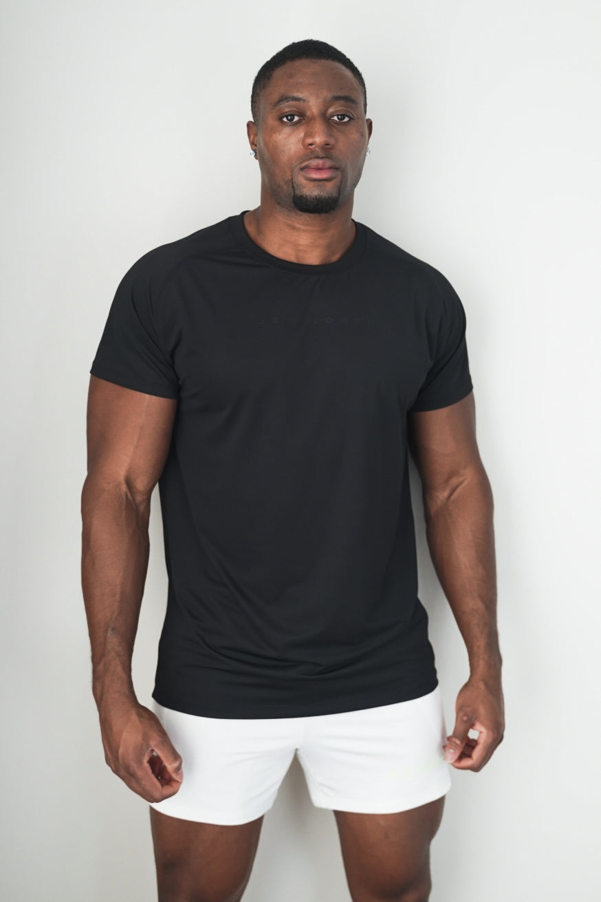 Camiseta de entrenamiento prémium Jed North - Negra