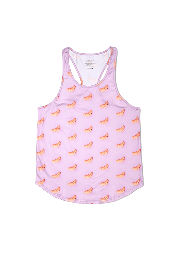 Feel-Me Tanktop mit Rundhalsausschnitt - Croissant