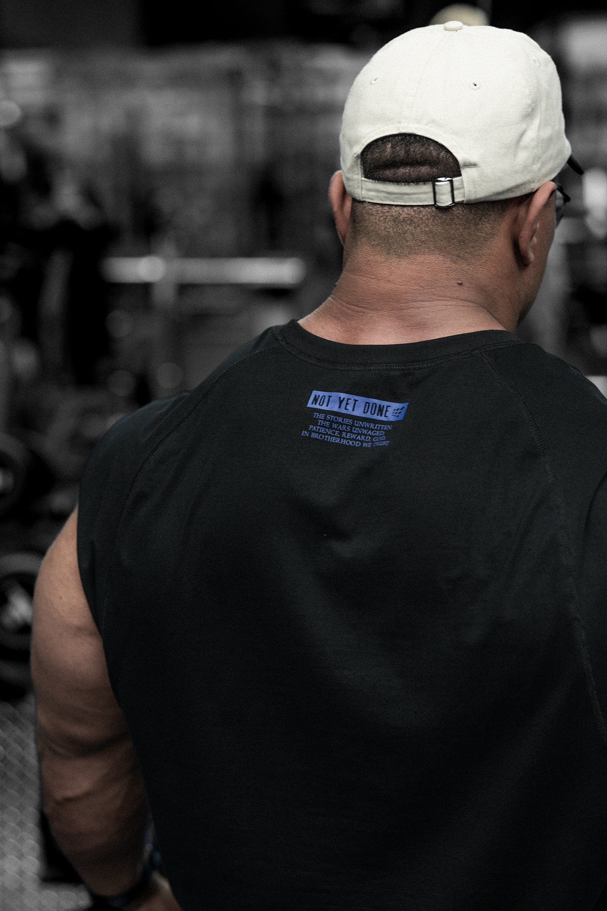 Raglan-Tanktop, ärmellos, schwarz