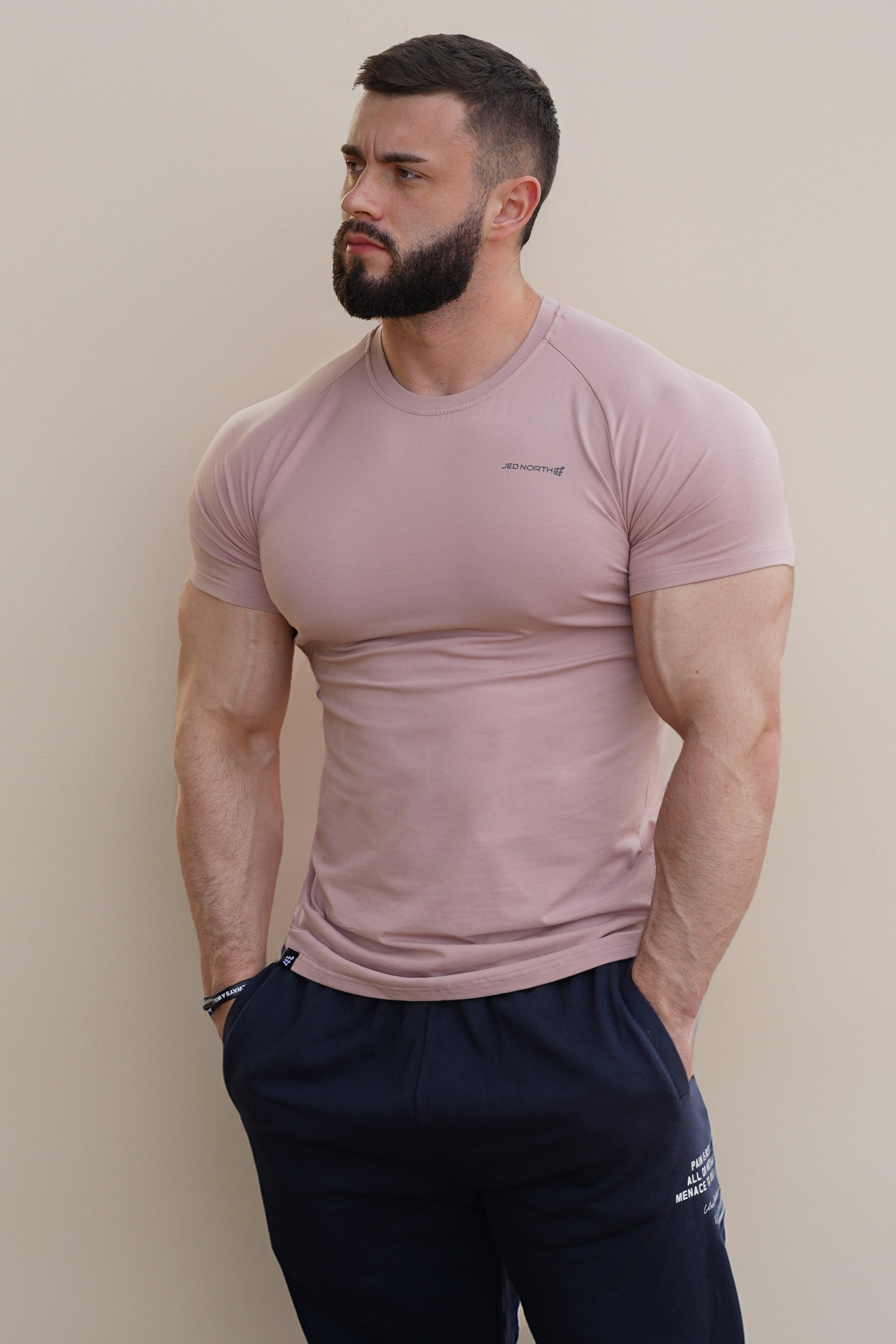 Camiseta de tirantes Titan 2.0 Muscle-Fit - Salmón