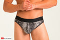 Go Softwear 3412 Men's Prowl Python Slip Thong - Python Print