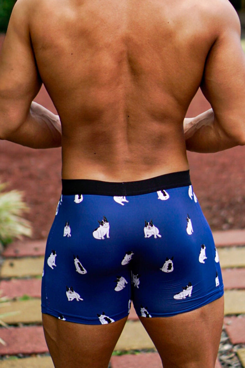 Curious Beaver Men's Boxer Briefs - Bulldogs
