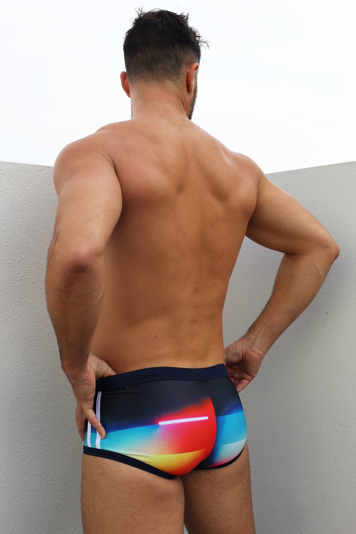 DADDY'S SWIM BRIEF - SUNSET NIGHTS