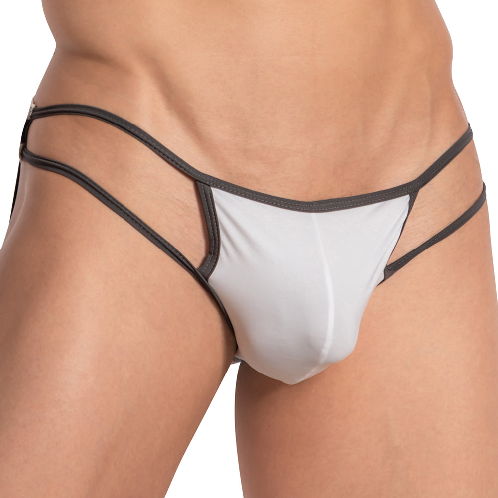 Daddy DDE056 Jockstrap mit doppelter Stützung und String
