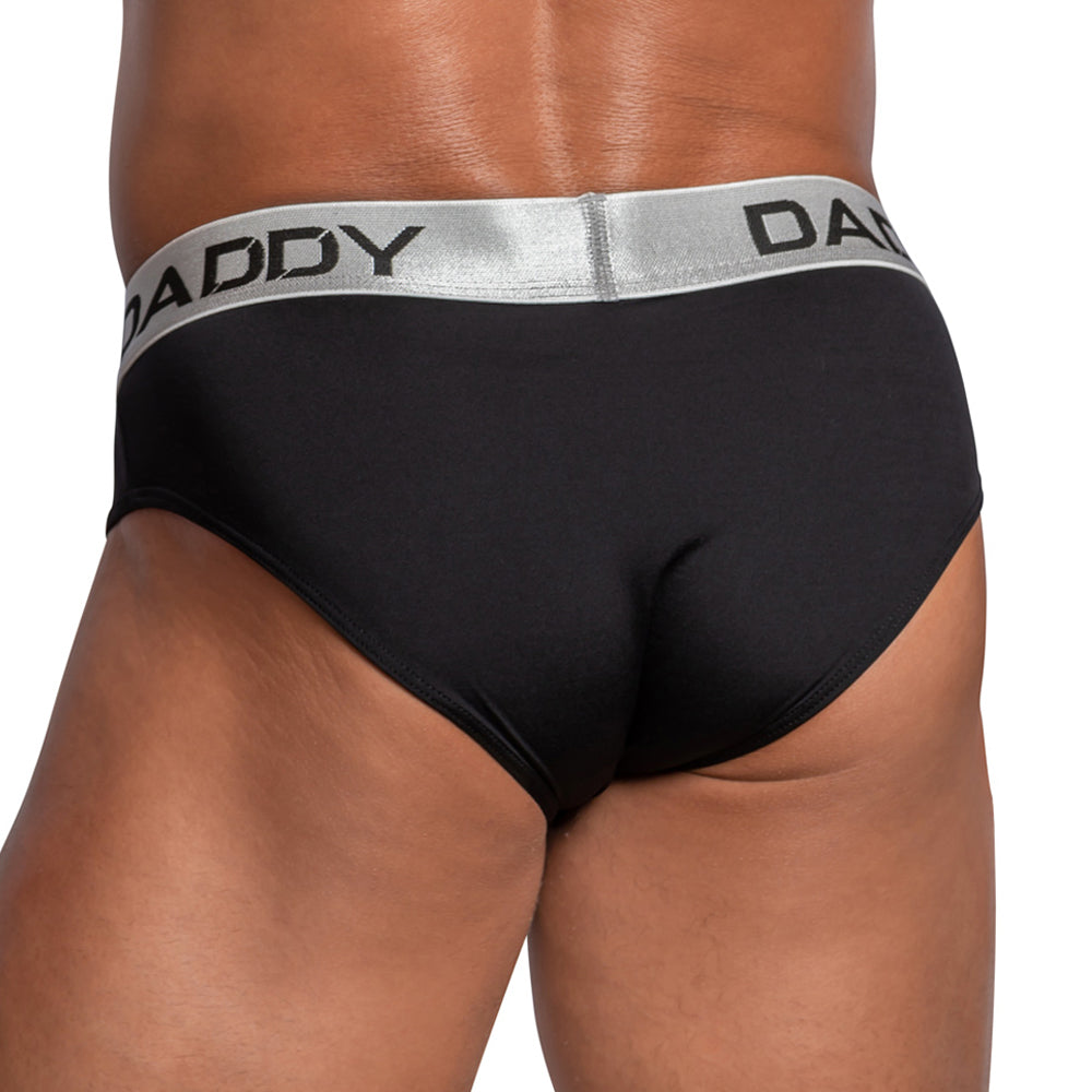 Daddy DDJ025 Transparenter Beutel-Slip mit überkreuzten Riemen