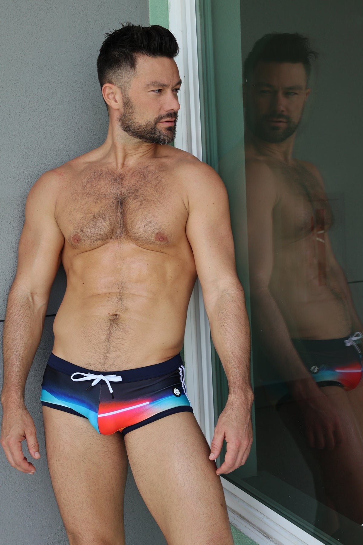 Daddy's Swim Brief - Sunset Nights - DealByEthan.gay loves Breedwell