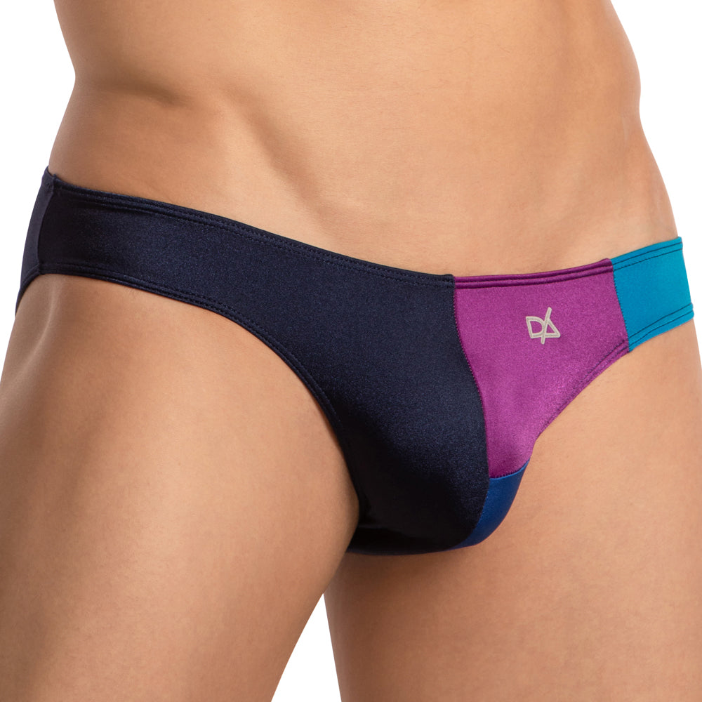 Bikini con bolsa abultada en tres colores DAI096 de Daniel Alexander