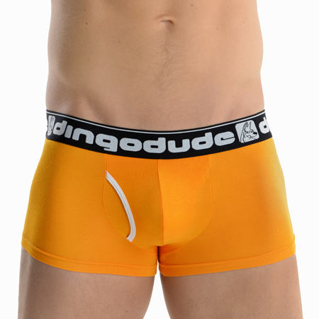 Dingodude Bamboo Fibre Trunk Underwear Orange DD02OR Size L - DealByEthan.gay loves Dingodude
