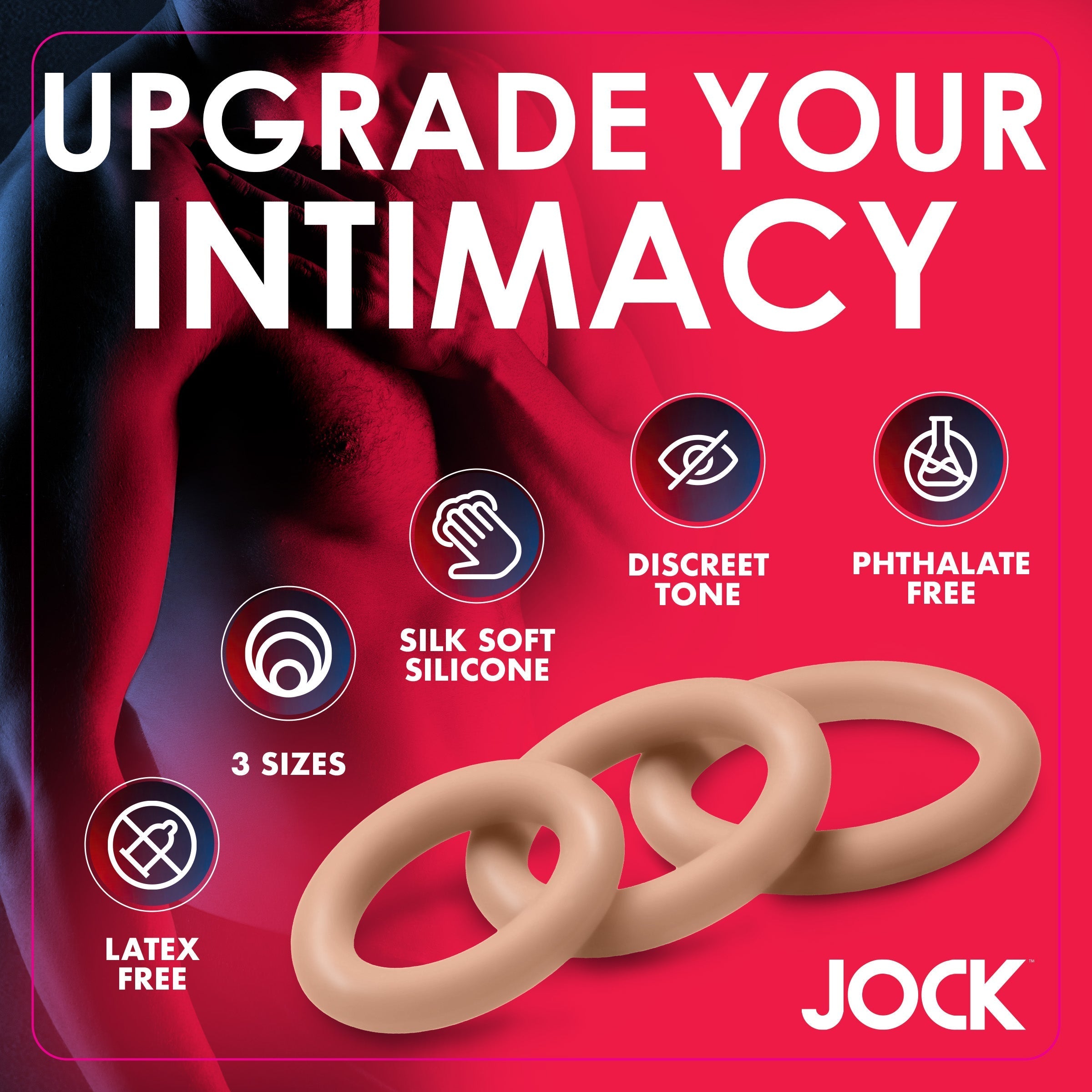 Discreet Silicone Cock Ring Set - DealByEthan.gay loves Master Series
