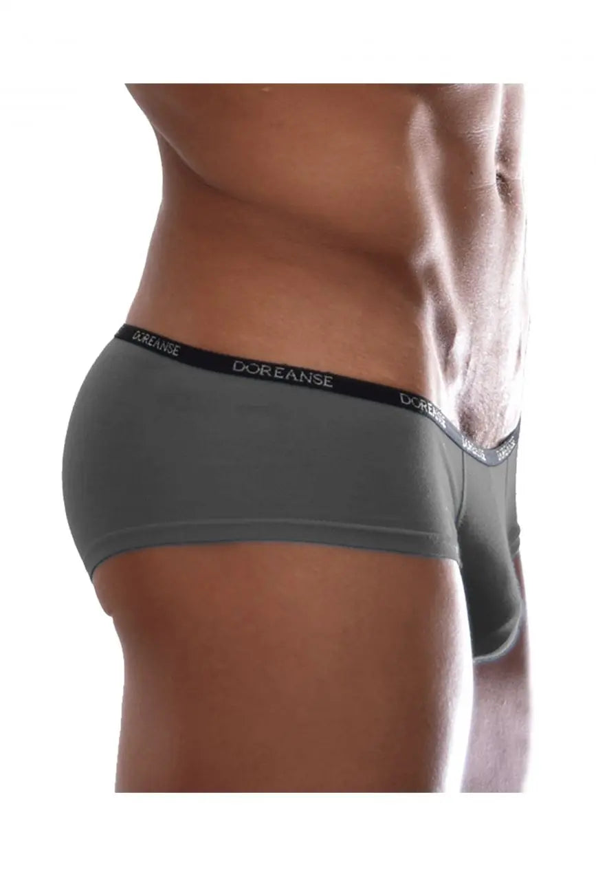 Doreanse Men's Underwear 1781-SMK Naked Mini Trunk Color Smoke