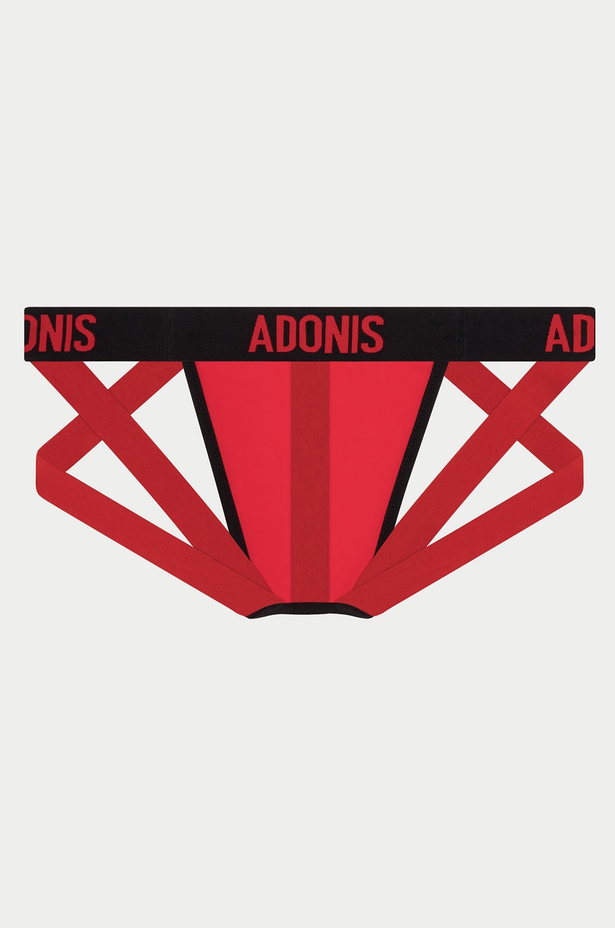 Double-Strap Red Jock/Thong - DealByEthan.gay loves Adonis by Kyhry