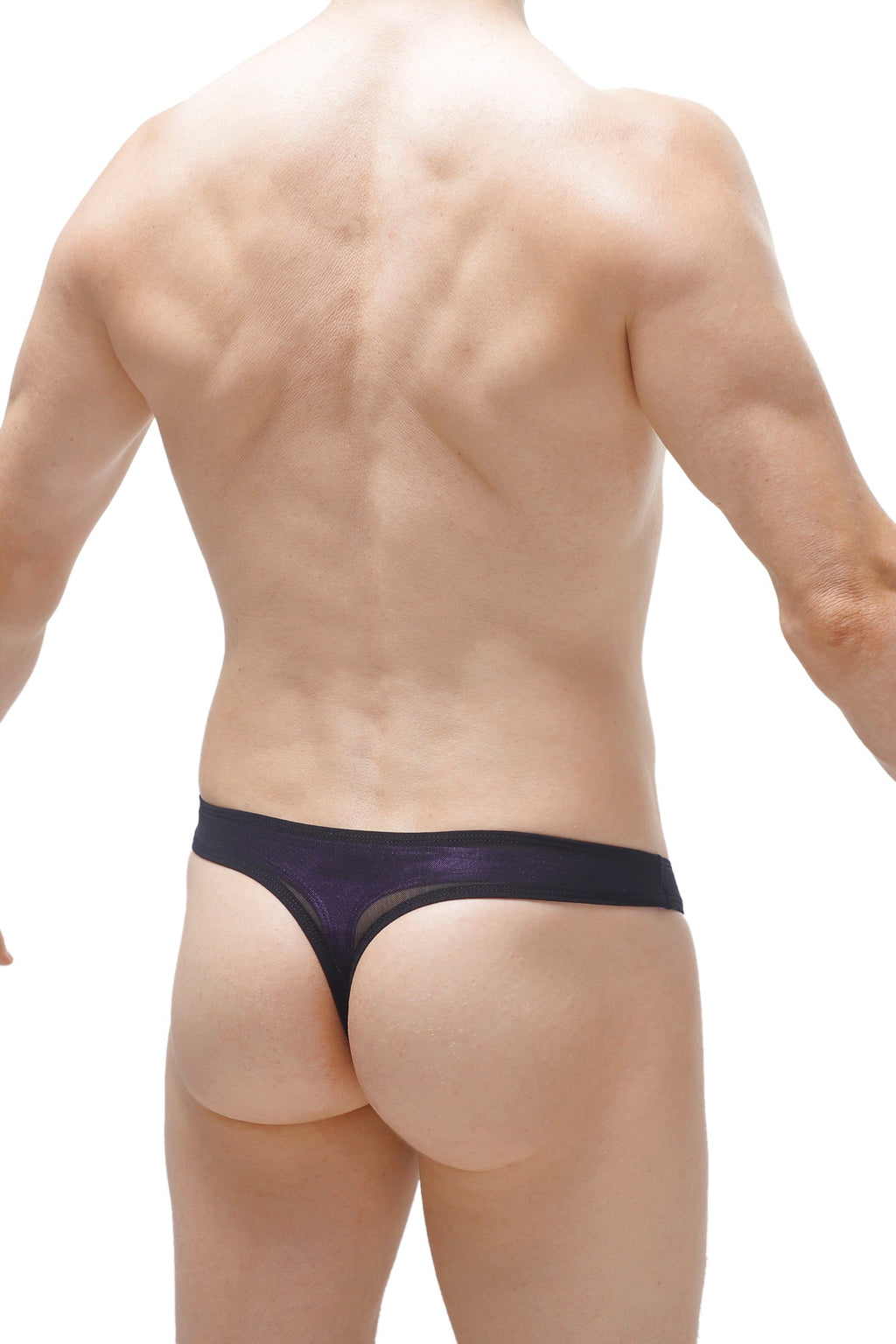Double Thong Satin Purple - DealByEthan.gay loves PetitQ
