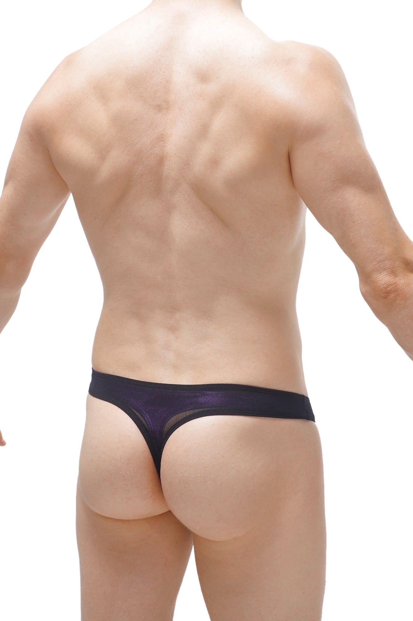 Double Thong Satin Purple - DealByEthan.gay loves PetitQ