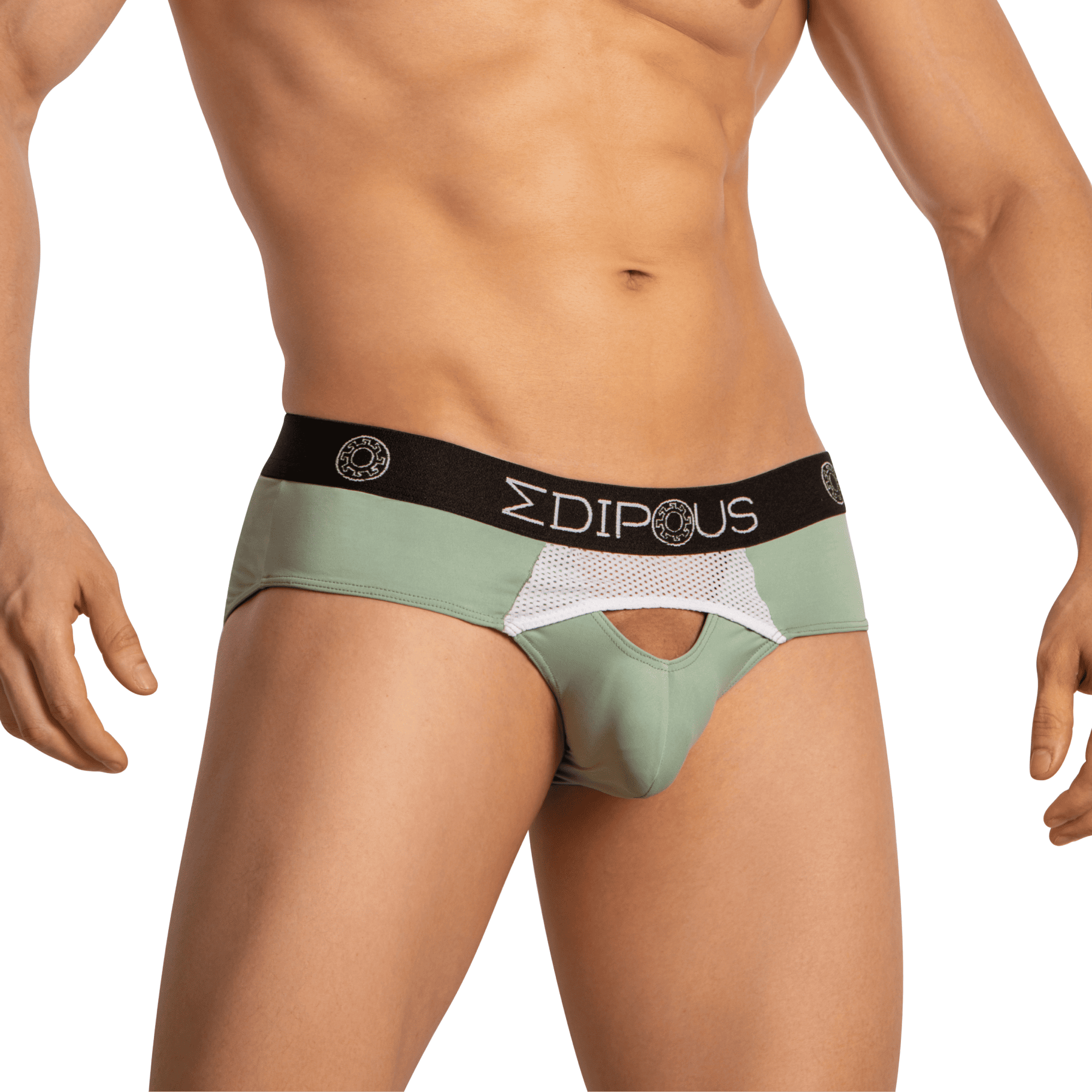 Calzoncillos Edipous para hombre con parte delantera abierta DJ023