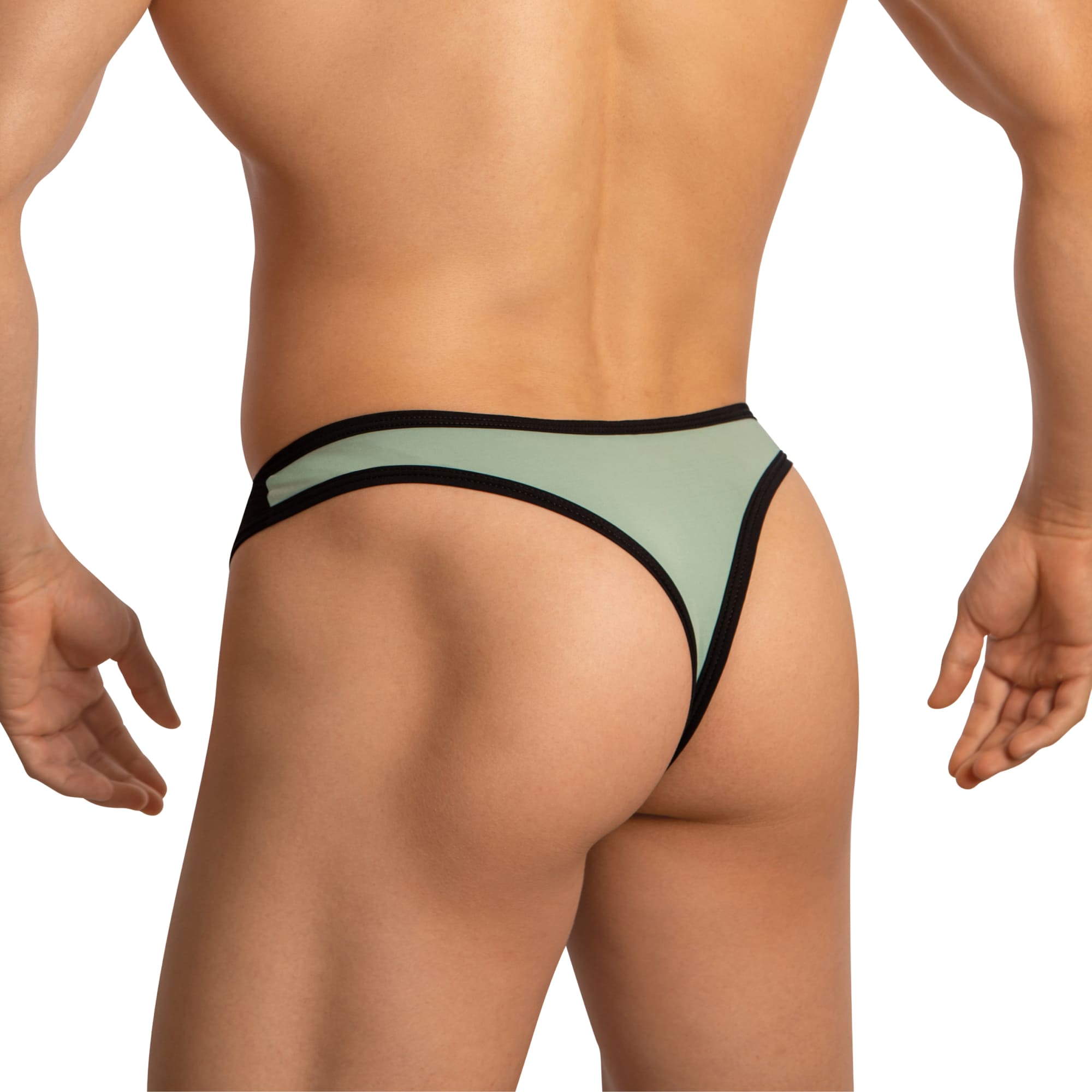 Edipous Men's Thong with Asymmetrical Cut EDK025