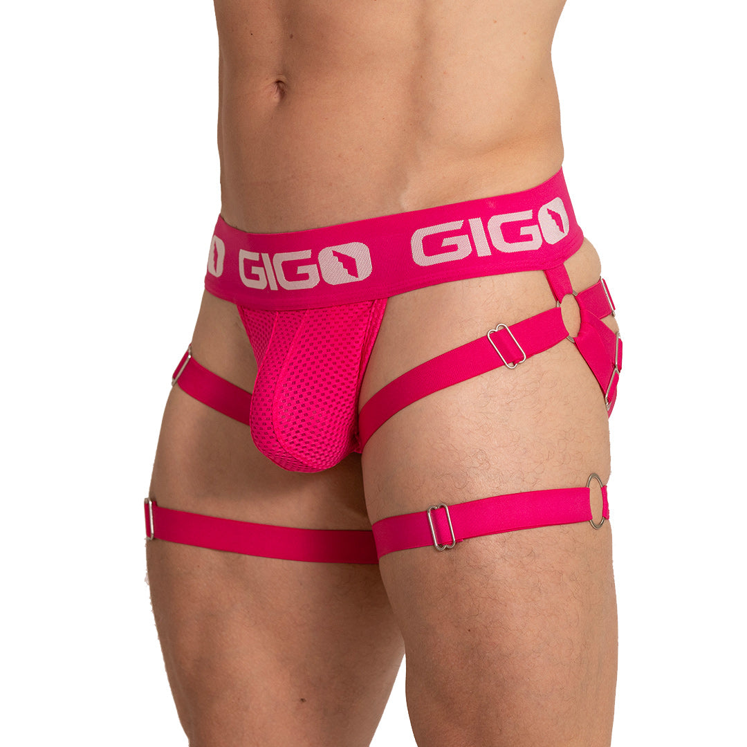 ENERGETIC FUCSHIA JOCK - Fuchsia men's underwear, sexy men's jockstrap