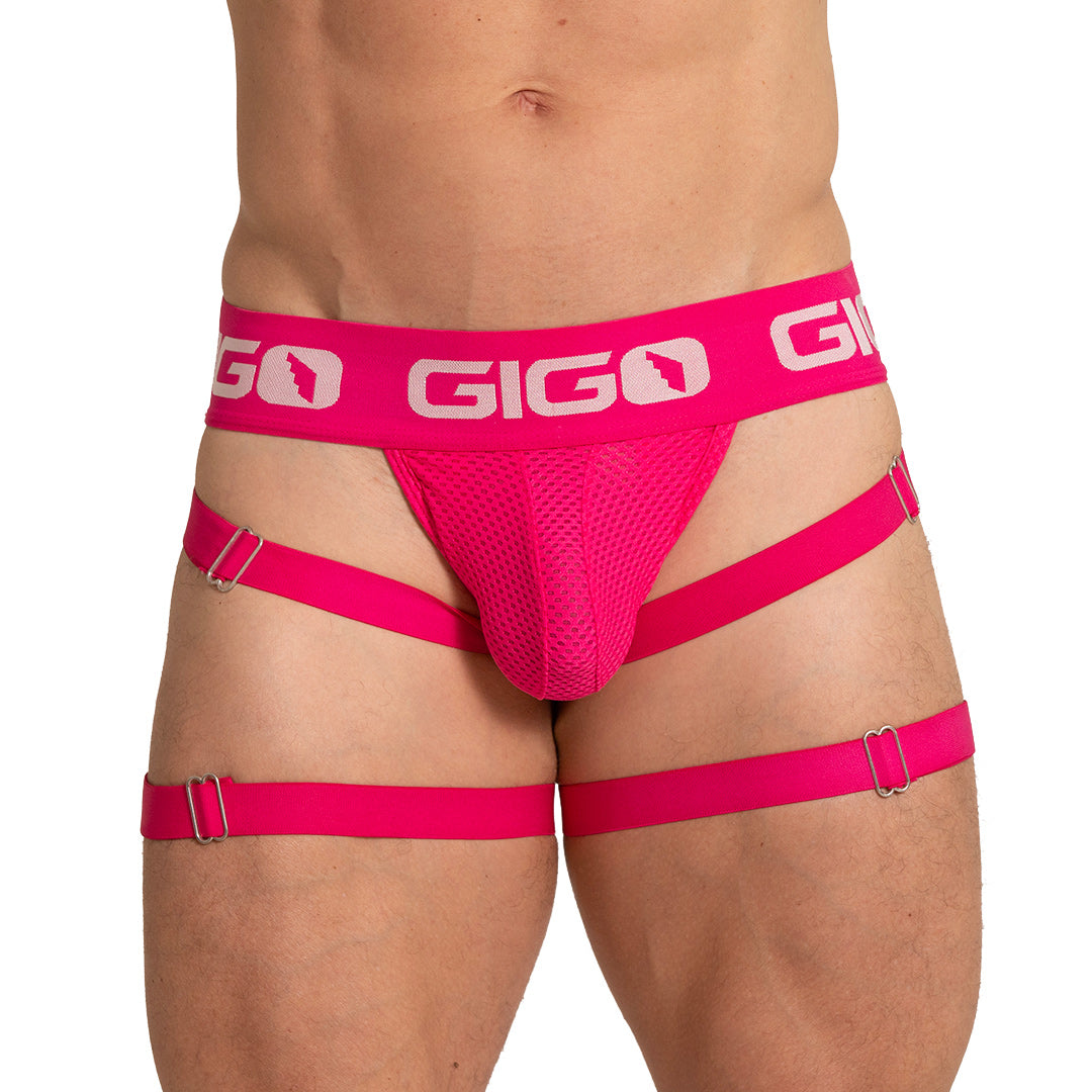 ENERGETIC FUCSHIA JOCK - Fuchsia men's underwear, sexy men's jockstrap