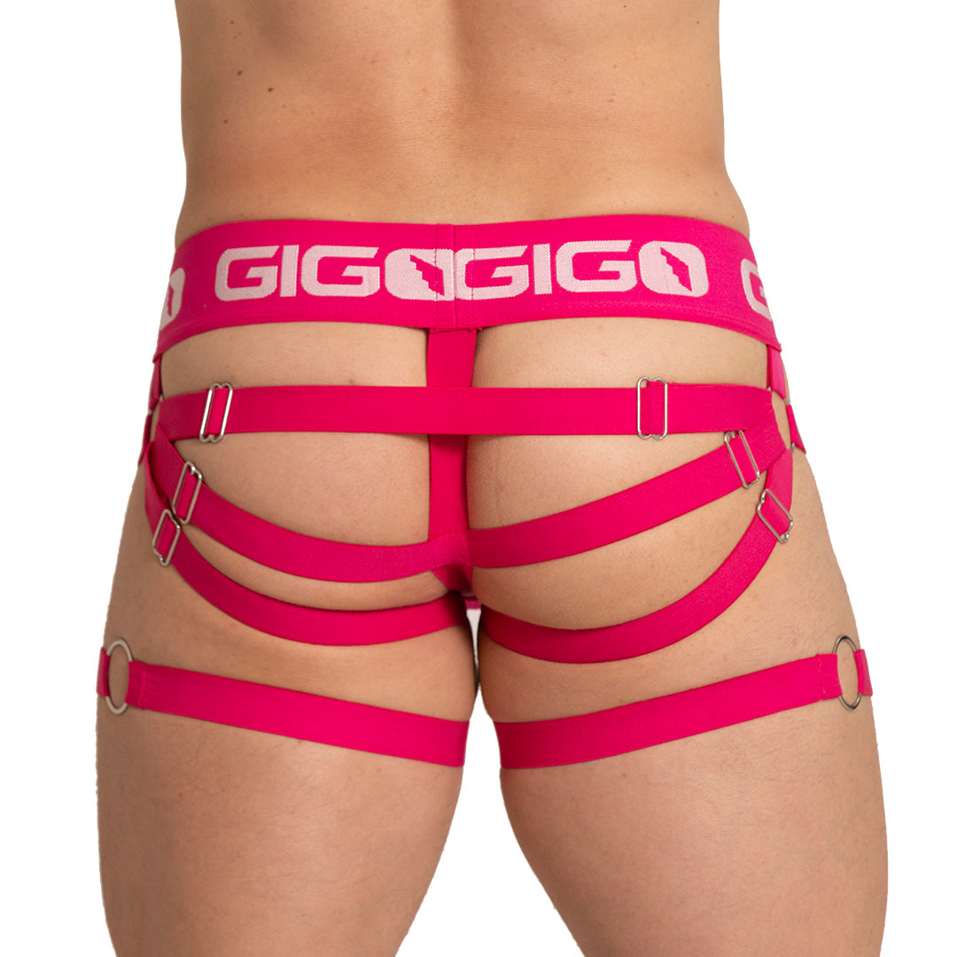 ENERGETIC FUCSHIA JOCK - Fuchsia men's underwear, sexy men's jockstrap